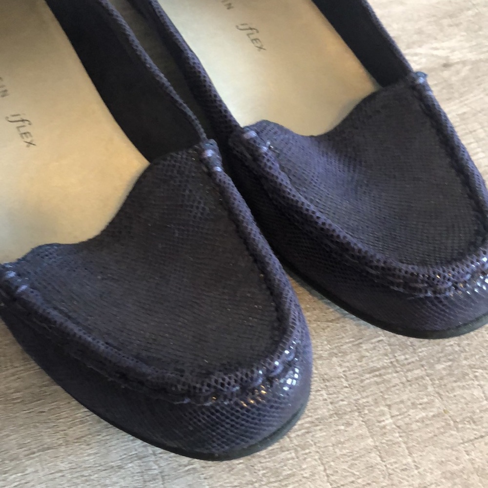 Anne Klein iflex blue shoes size 8 - Picture 2 of 8